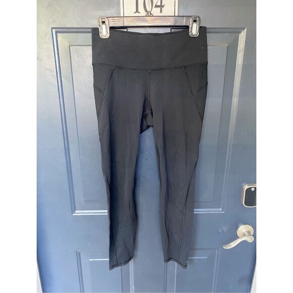 Athleta Black Nylon/Spandex Leggings, Size Small - Picture 10 of 11